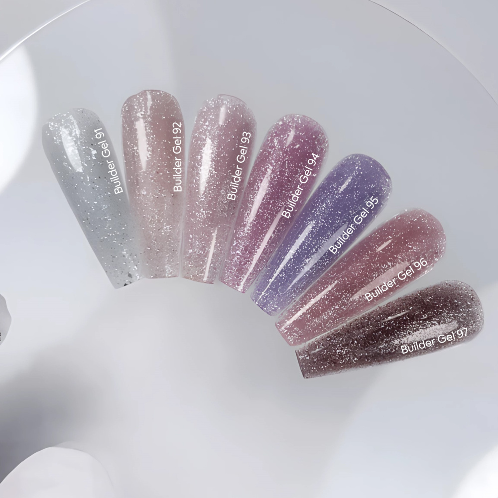 Builder Gel 91–97 shimmer